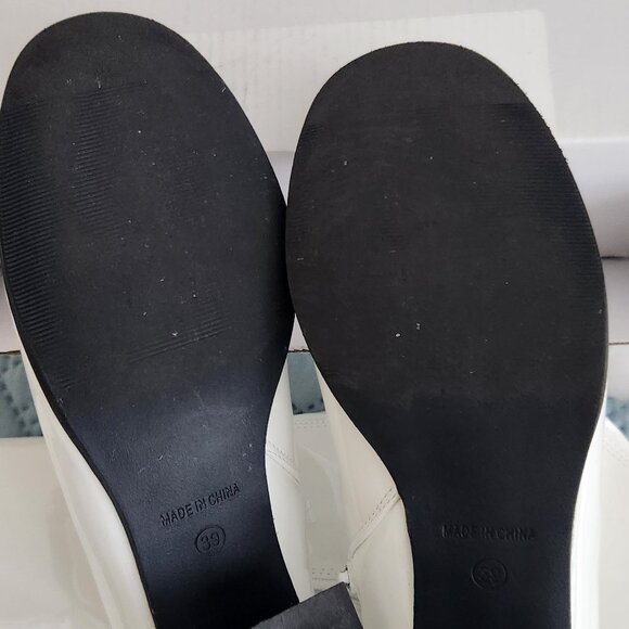 GoGo style white boots size 8 (great for a costume) - Picture 6 of 8